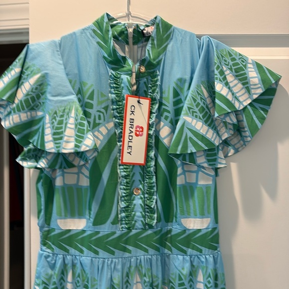 Ck Bradley Dresses & Skirts - New with tags Colorful CK Bradley DOON DRESS - PAPYRUS GRASS Maxi Dress.